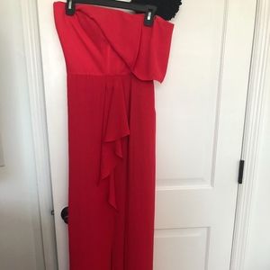 BCBGMAXAzria red dress Size 4